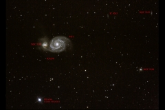 M 51 - GALASSIA VORTICE AUTORE: PAOLO CALCIDESE